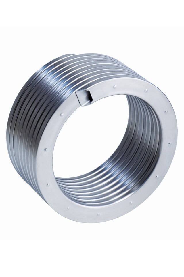 Inox-Radial ısı eşanjörü