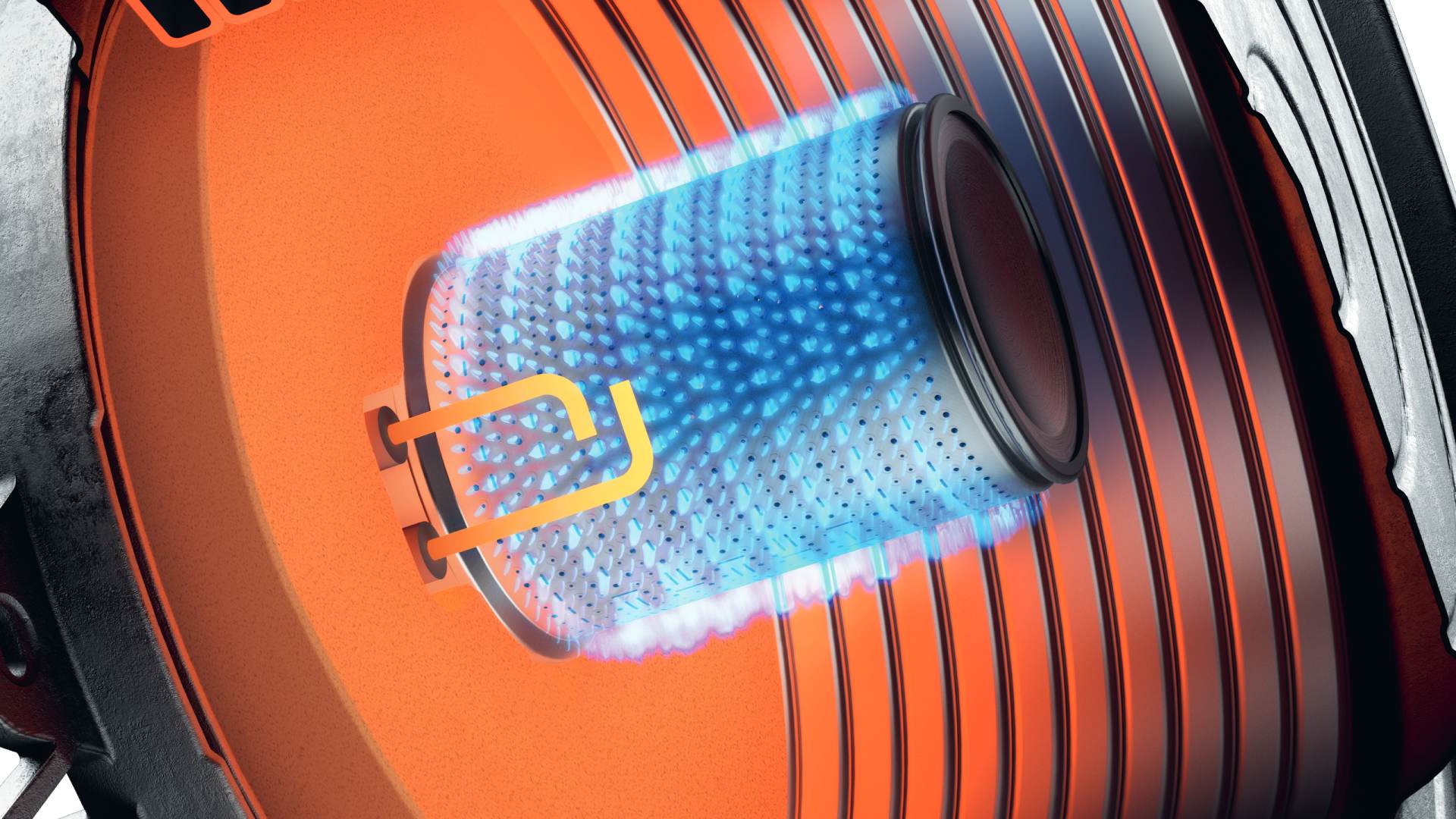 The picture shows the MatriX-Plus burner.