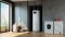 Ceraprotect emaye kaplamalı sıcak su deposuna sahip Vitocal 060-A sıcak kullanım suyu ısı pompası