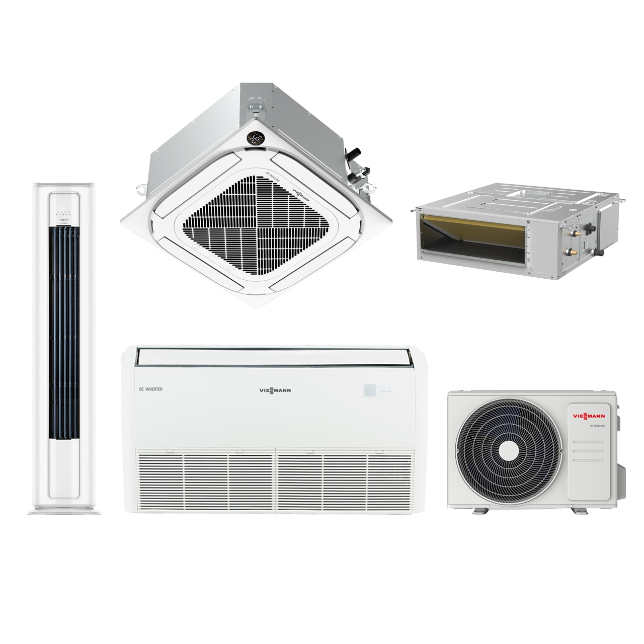 Viessmann Vitoclima 100-S Pro Kaset Tipi